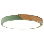 ModernLEDCeilingLampforBedroom AcrylicandMetalRoundRecessedLamp Homeko11