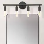 ModernLEDWallLampBlackforBathroom Homeko7