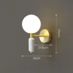 ModernMarbleBedsideLampWallLamp Homeko4