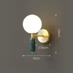 ModernMarbleBedsideLampWallLamp Homeko6