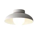 ModernMetalSemiFlushHallwayCeilingLight Homeko10