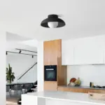 ModernMetalSemiFlushHallwayCeilingLight Homeko14