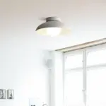 ModernMetalSemiFlushHallwayCeilingLight Homeko7