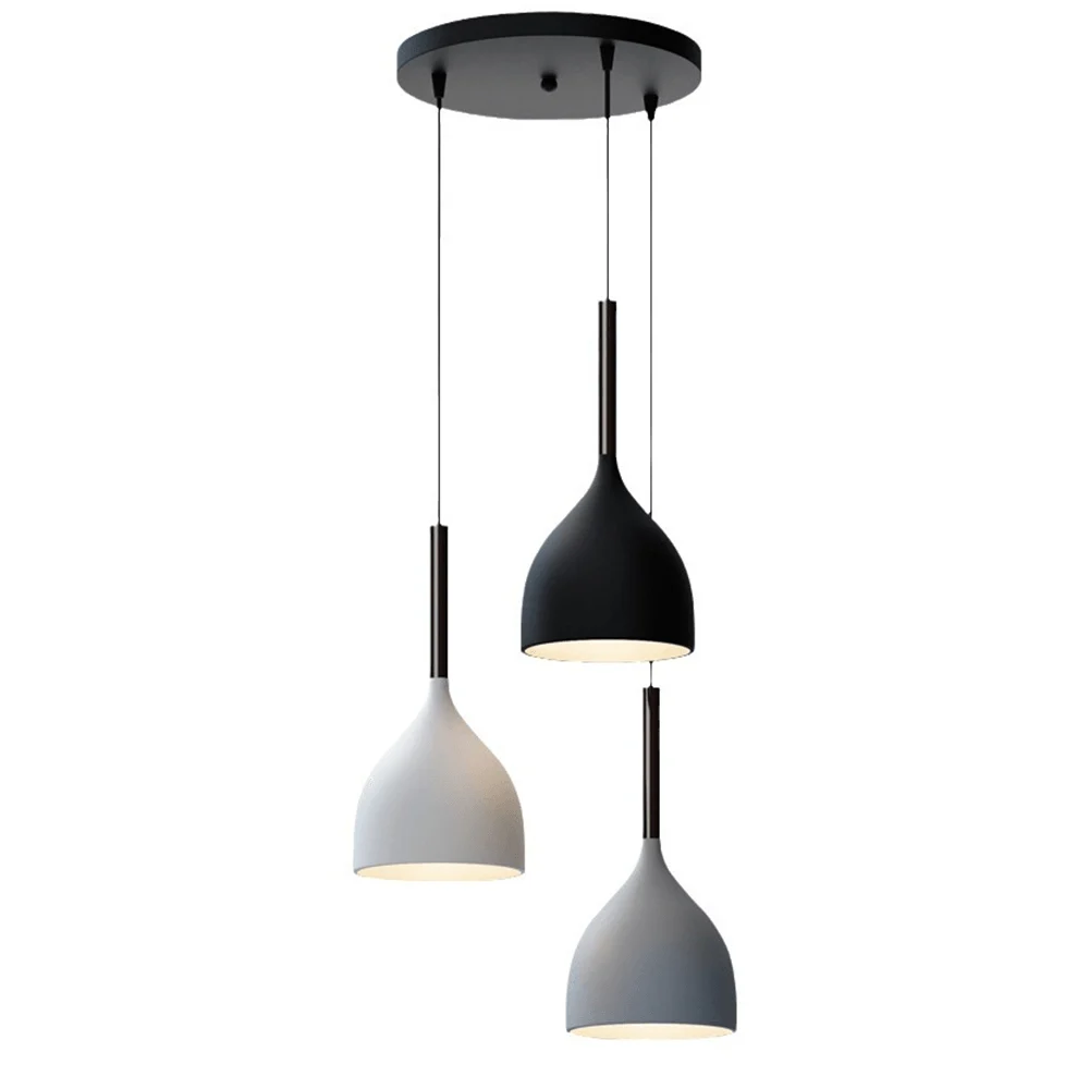 Modernmetaltriplependantlights 17