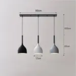 ModernMetalTriplePendantLights