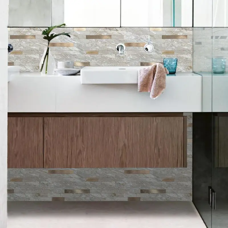 ModernRectangularPeelandStickWallTiles10pieces Homeko4