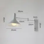 ModernRotatingIronWallLamp Homeko3