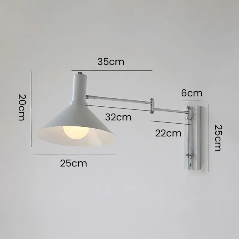 ModernRotatingIronWallLamp Homeko3