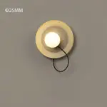 ModernRoundAdjustableWallScones