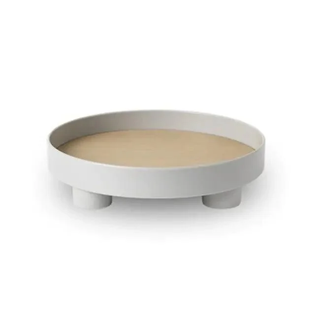 Modern Round Counter Organization Tray With Legs - Homeko