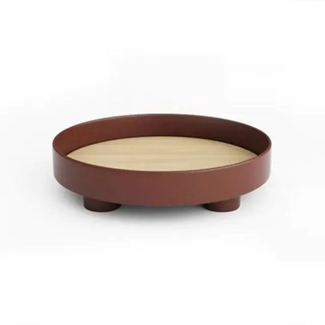 Modern Round Counter Organization Tray With Legs - Homeko