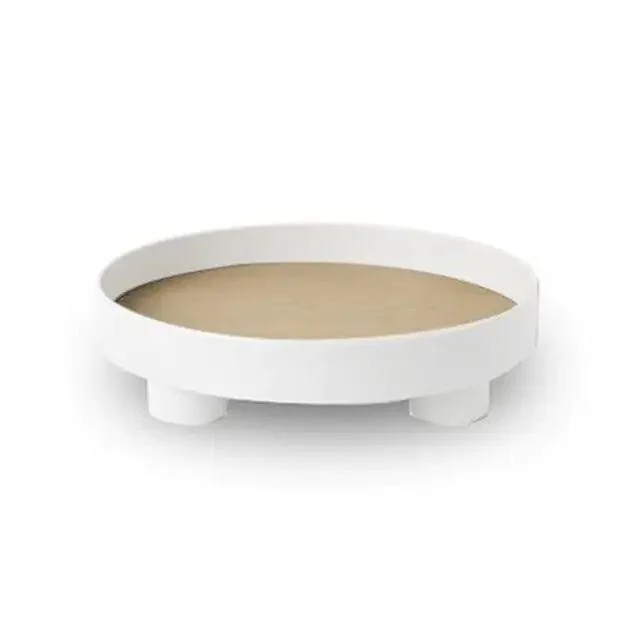 Modern Round Counter Organization Tray With Legs - Homeko