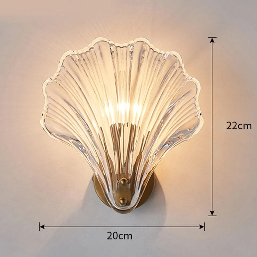 Modernseashellglasswalllamp 4