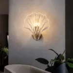 ModernSeaShellGlassWallLamp_5 ModernSeaShellGlassWallLamp