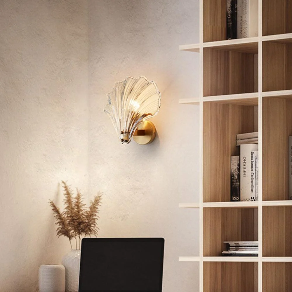 Modernseashellglasswalllamp 9