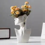 ModernSideFaceCeramicVase-Homeko4 ModernSideFaceCeramicVase Homeko4