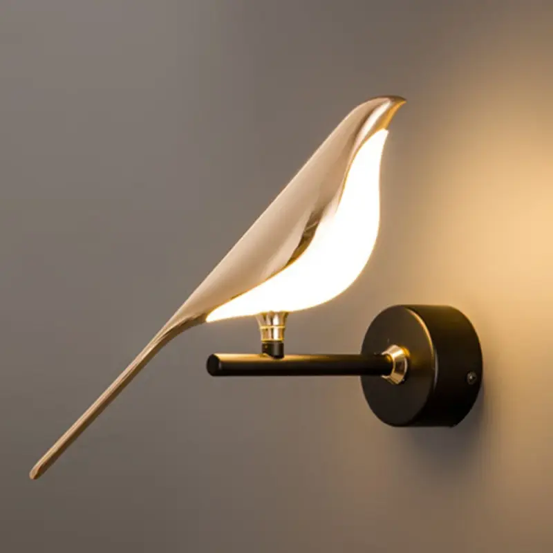 ModernSimpleArtDesignBirdWallLamp