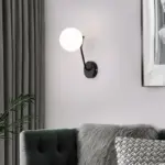 ModernSphericalGlassWallLamp Homeko10