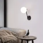 ModernSphericalGlassWallLamp Homeko11