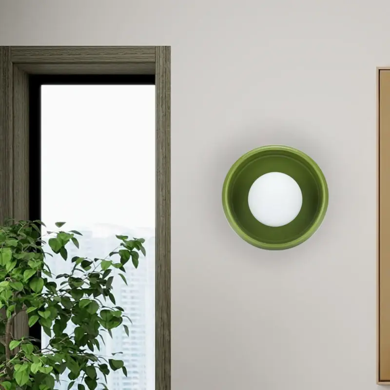 ModernStripedSimpleCeramicWallLamp Homeko10