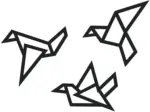 ModernStyleBirdWallArt Homeko2