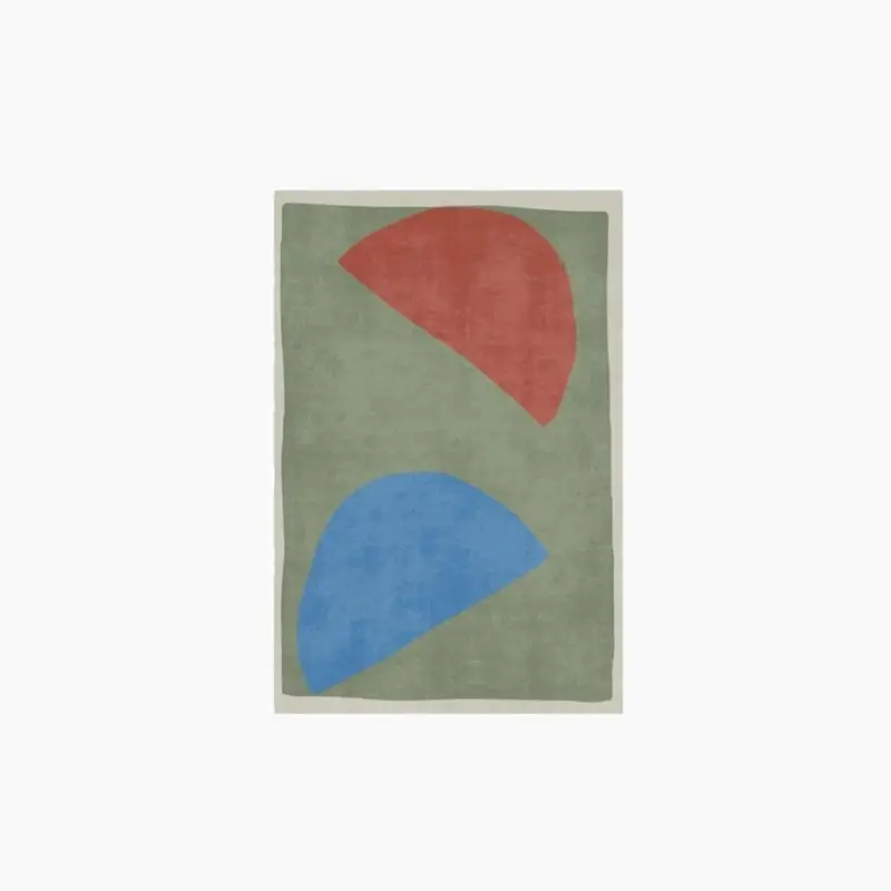 Modern Abstract Art Area Carpet