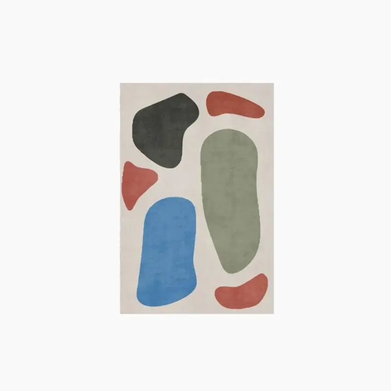 Modern Abstract Art Area Carpet