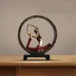 Modern Abstract Art Resin Yoga Sculptures and Statues