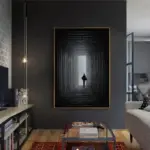 Modern Abstract Texture Canvas Art