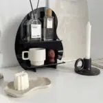 Modern Acrylic Standing Shelf