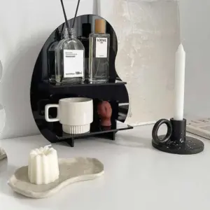 Modern Acrylic Standing Shelf