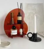 Modern Acrylic Standing Shelf