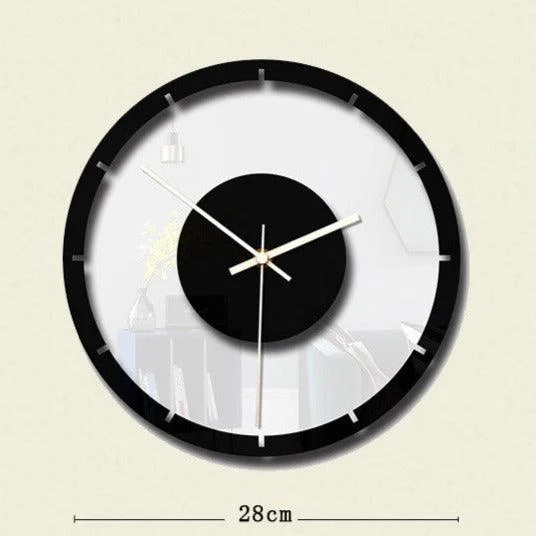 Modern Analogue Wall Décor Clock for Living Room -