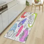 Modern Anti Slip Kitchen Floor Mat