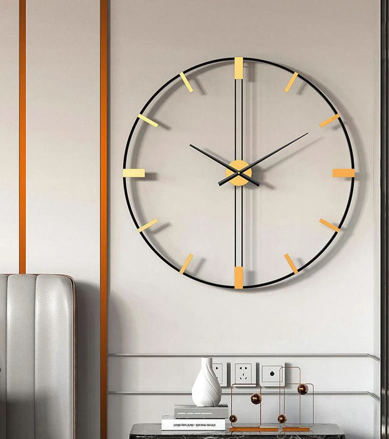 Modern Big Size Wall Clock for Livingroom 24 Inches -