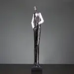 Modern Billiards Sport Sculpture Miniature Sculptures and Statues