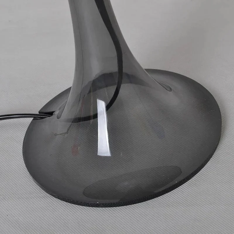 Modern Black Transparent Table Lamp Lighting Acrylic For Living Room -