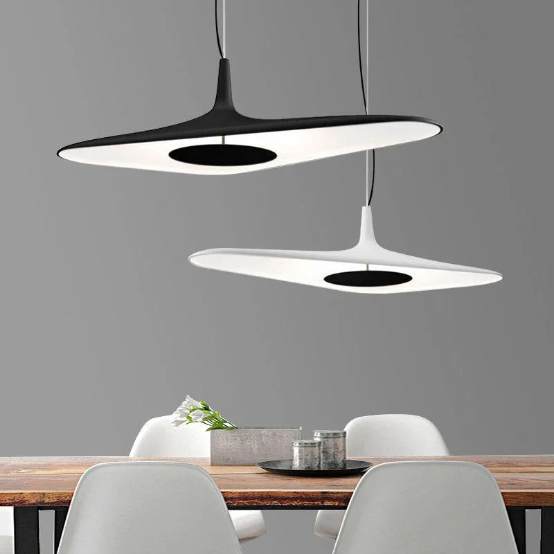 Modern Black White Art Italian Pendant Lighting Hanging Home Decor - 