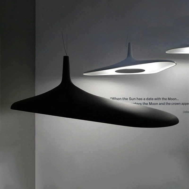 Modern Black White Art Italian Pendant Lighting Hanging Home Decor -