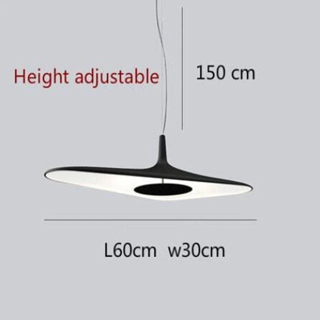 Modern Black White Art Italian Pendant Lighting Hanging Home Decor -