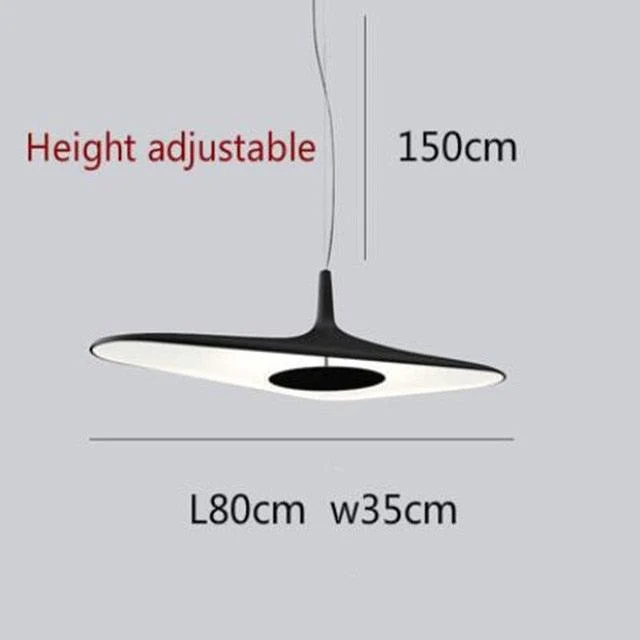 Modern Black White Art Italian Pendant Lighting Hanging Home Decor -
