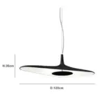 Modern Black White Art Italian Pendant Lighting Hanging Home Decor