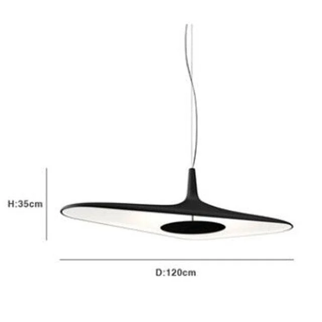 Modern Black White Art Italian Pendant Lighting Hanging Home Decor -