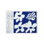 Modern Blue White Large Area Rug Living Room Home Decoration