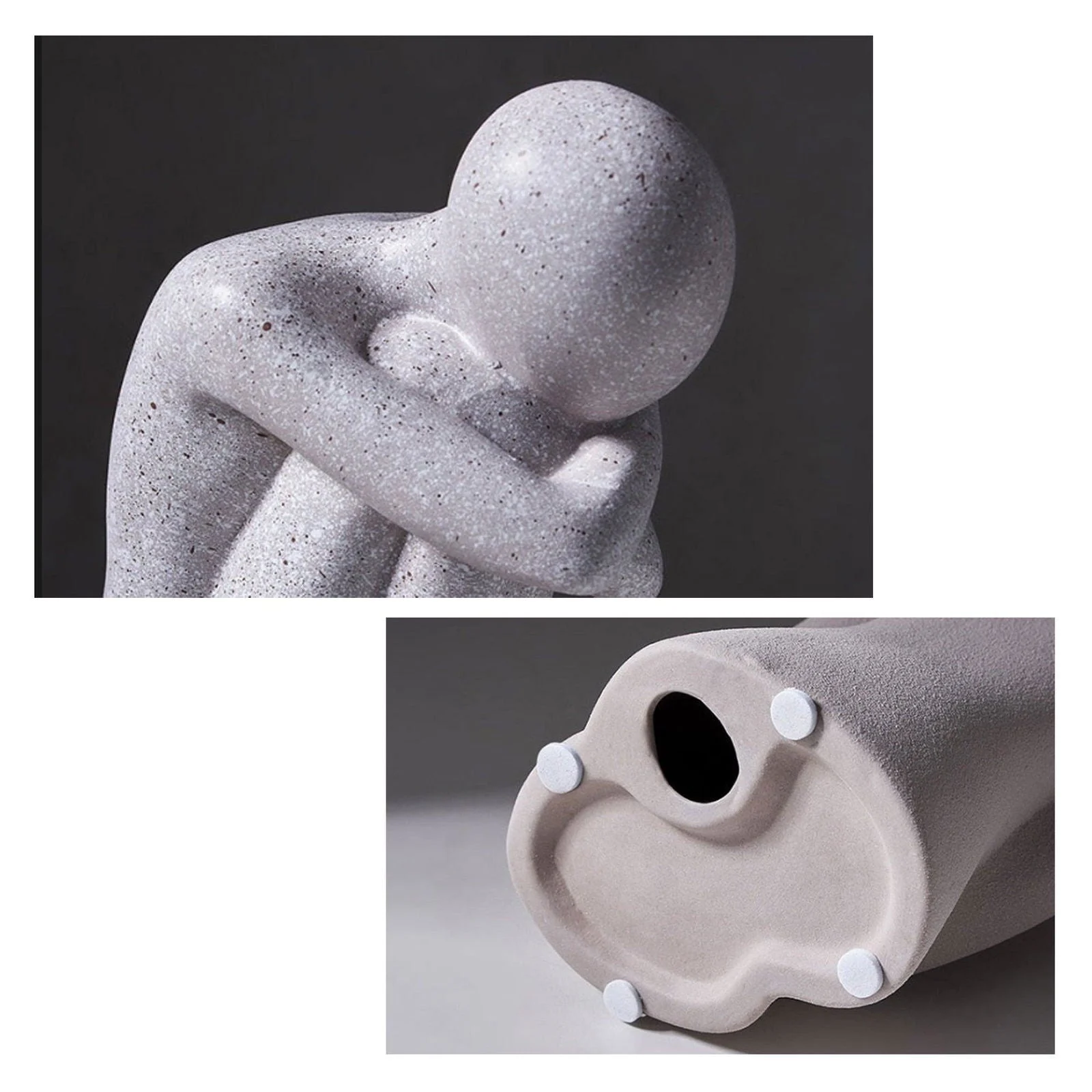 Modern Ceramic Figurines Home Decor Sculptures -