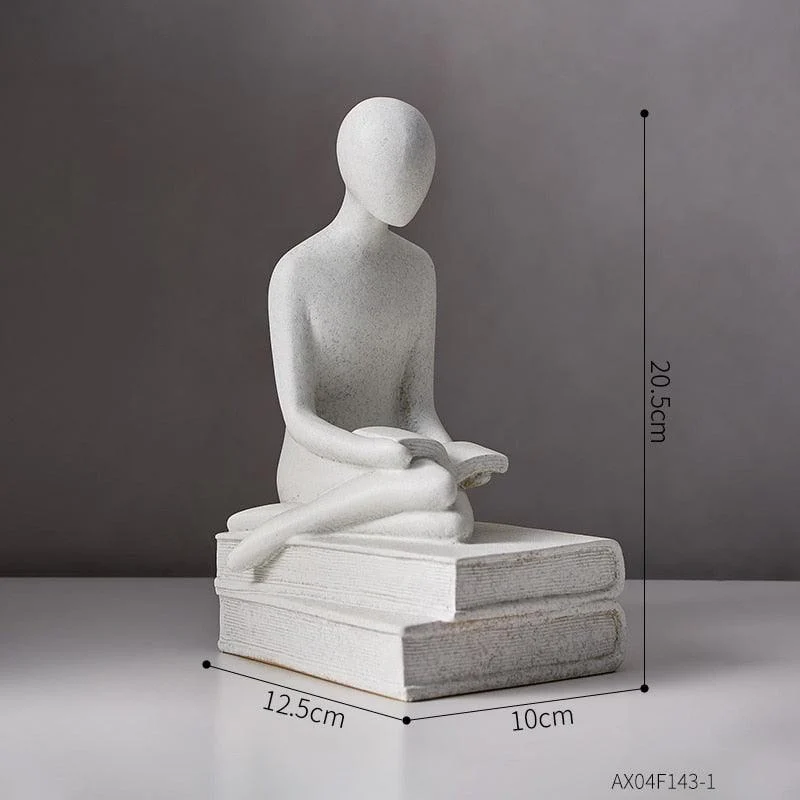 Modern Ceramic Figurines Home Decor Sculptures -