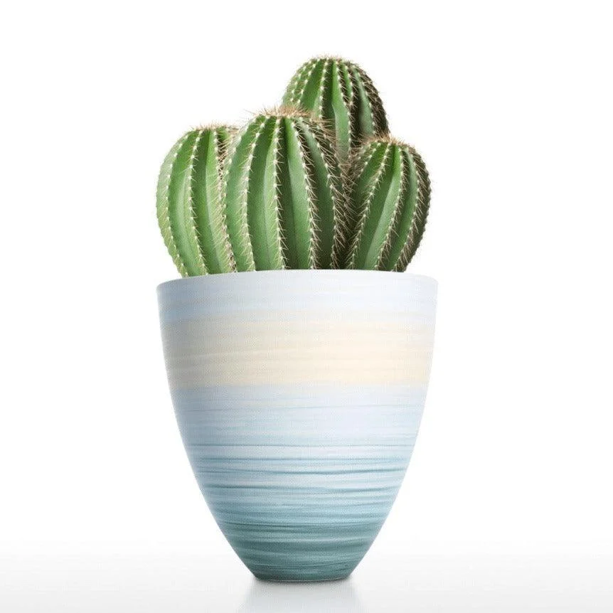 Modern Ceramic Flower Plant Pot - Nordic Home Decor -