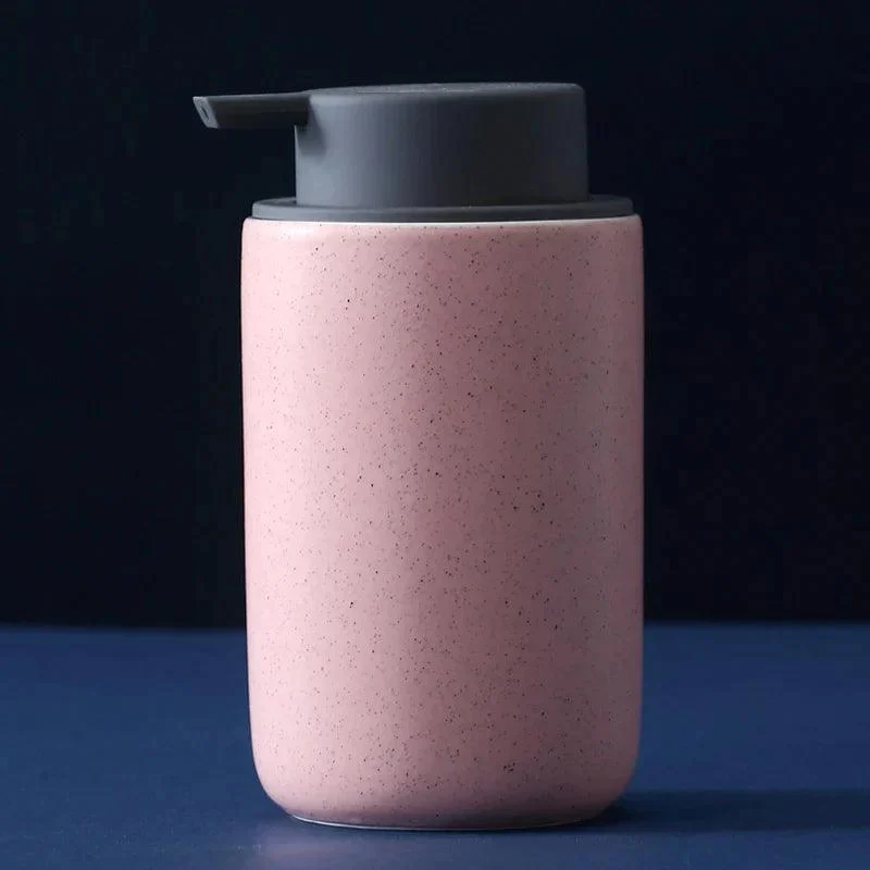 Modern Ceramic Lotion Bottle - Premium Bathroom Accessory -