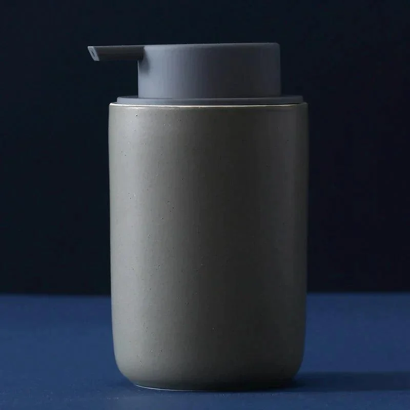 Modern Ceramic Lotion Bottle - Premium Bathroom Accessory -