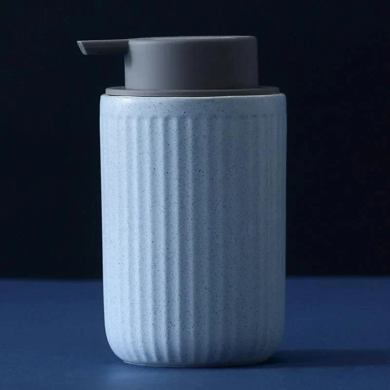 Modern Ceramic Lotion Bottle - Premium Bathroom Accessory -